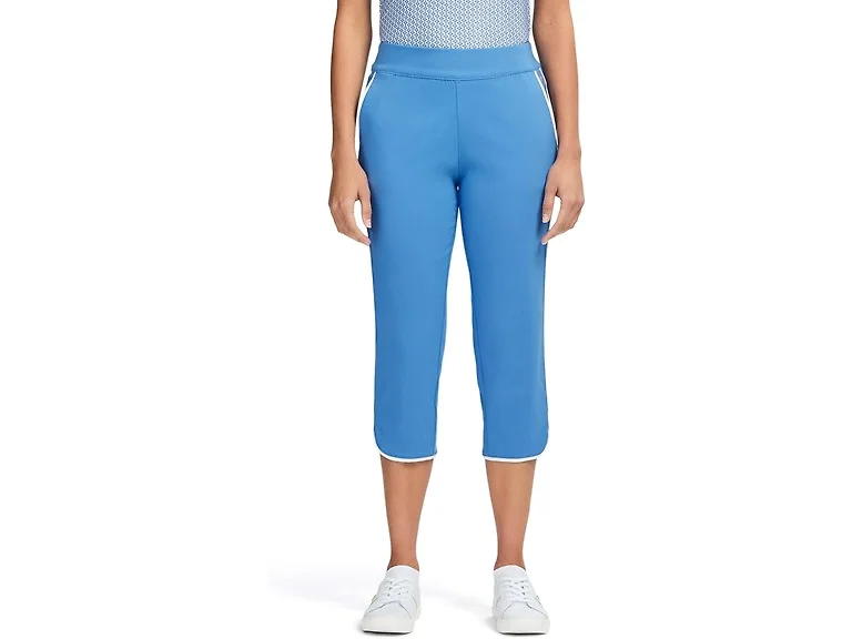 IZOD Women (M) Athletic Capri Travel Golf Pants