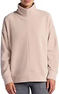 HEAD Women’s Cozy Cowl Neck Pullover, Relaxed Fit, Soft Midweight Material, Mushroom, Medium