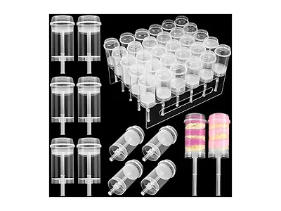 30 Hole Push Pop Cake Containers