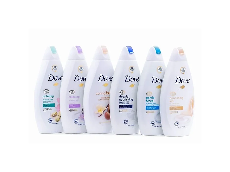 Dove Body Wash Shower Gel 6 Pack