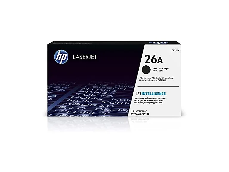 HP 26A Black Toner Cartridge, CF226A