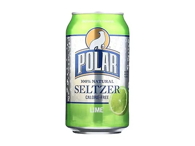 1CT Polar Seltzer Water Lime 12 fl oz