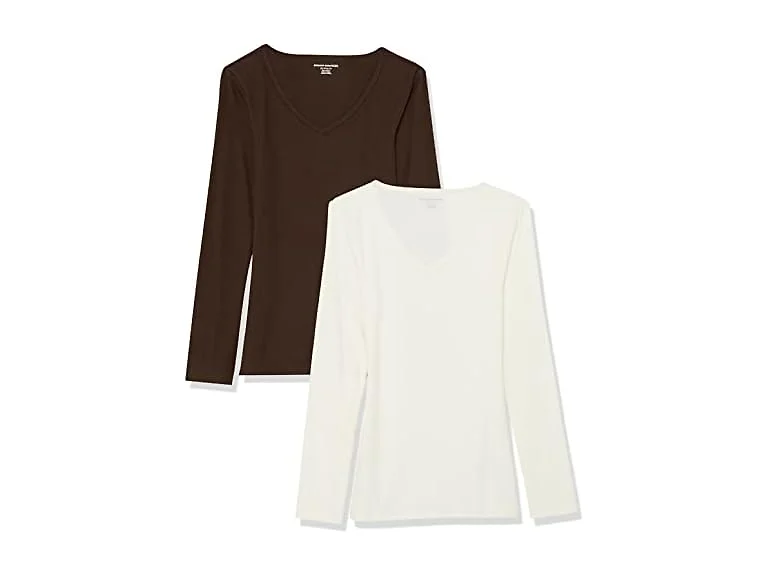 Amazon Essentials Women Slim-Fit (2 Pack)