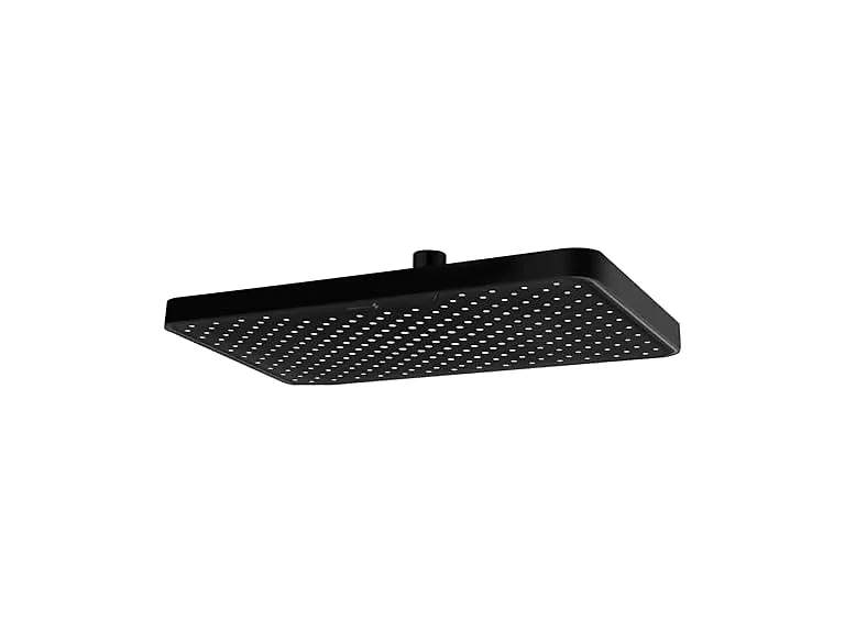 12" Black Rain Shower Head (Open Box)