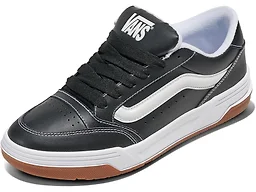 Vans Unisex Hylane Shoe, Puffy Stripe Black/White/Gum, 7/8.5