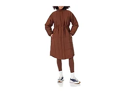 Amazon Essentials Women's Oversized Quilted Coat (Available in Plus Size), Deep Brown, XX-Large