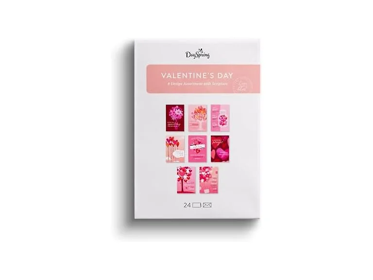 DaySpring - Valentine's Day Assortment - Hearts with Love
