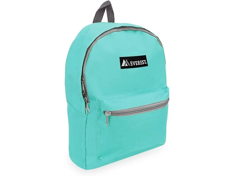 Everest 1045K Basic Backpack, 15", Aqua Blue