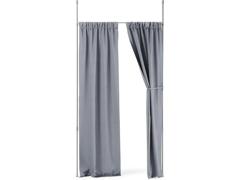 Umbra Anywhere Curtain Rod Nickel