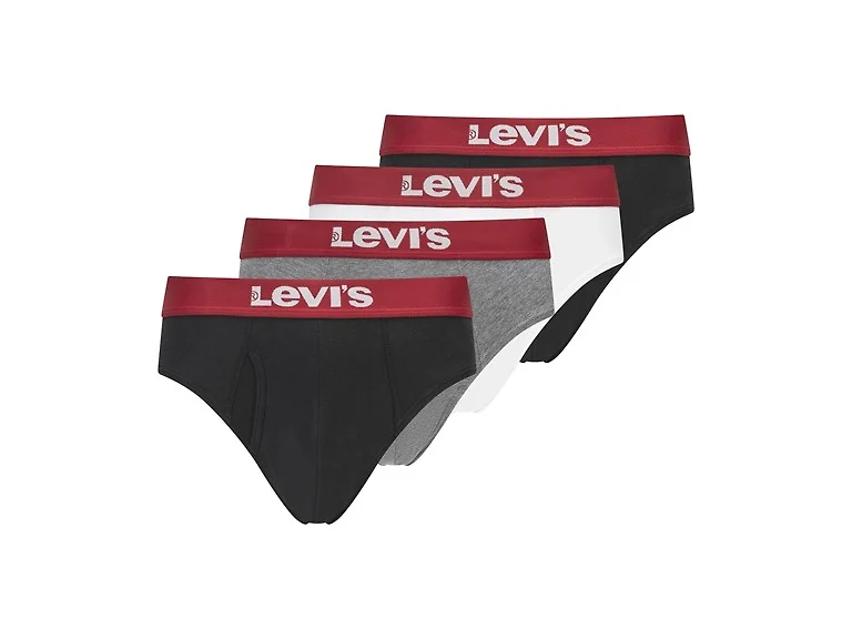 Levi's Men's 4-Pack Cotton Briefs