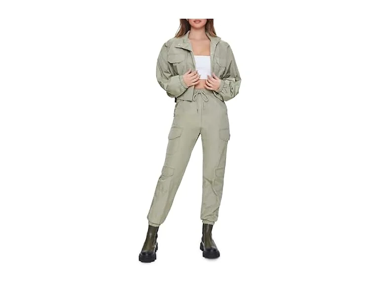 Forever 21 (M) Windbreaker Cargo Joggers