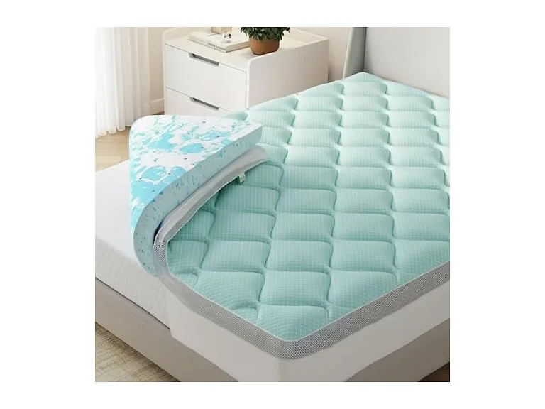 Novilla Dual-Layer Memory Foam Mattress Topper