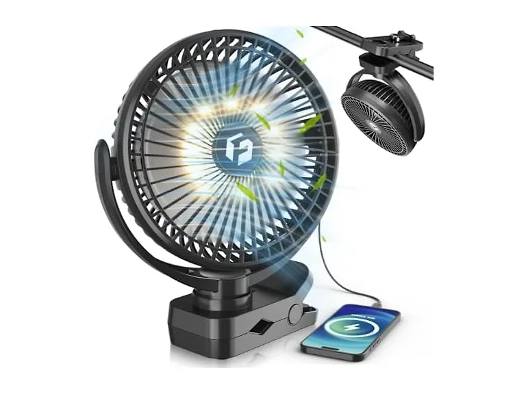 AVAVO Clip on Fan for Golf Cart