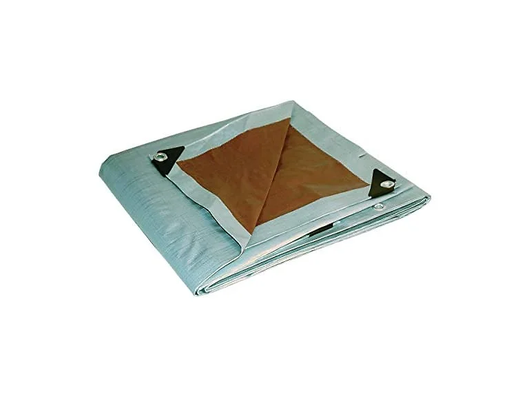 Dry Top 20x30ft Silver/Brown Poly Tarp