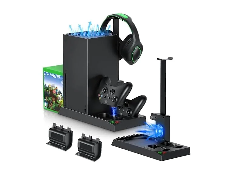 MENEEA Cooling Fan Stand Xbox Series X