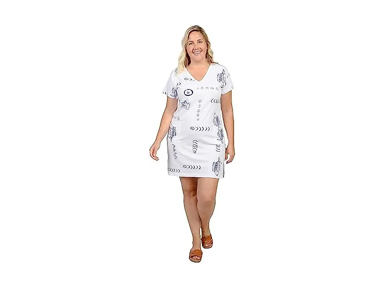 Ingear Women (XXL) Beach Swimsuit Cover Up Tee