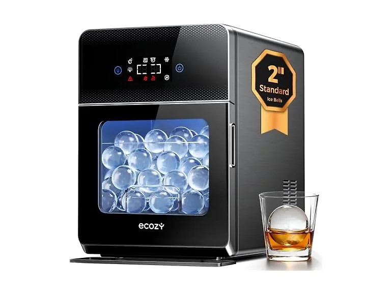 ecozy 2in Sphere Clear Ice Ball Machine