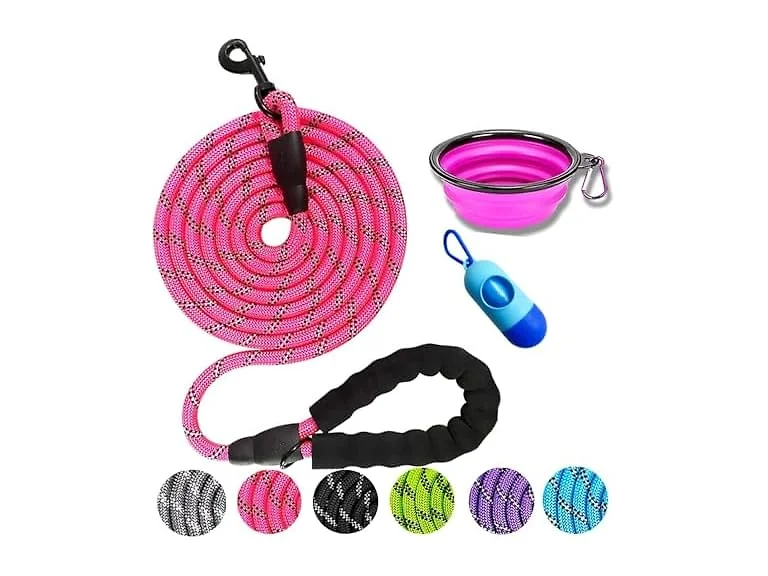 DOYOO 10FT Thick Durable Nylon Dog Rope