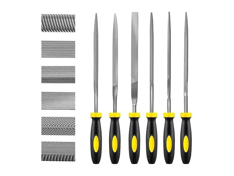 VACUPROPRO 6-Piece Needle File Set