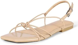 Amazon Essentials Women's Strappy Flat Sandals