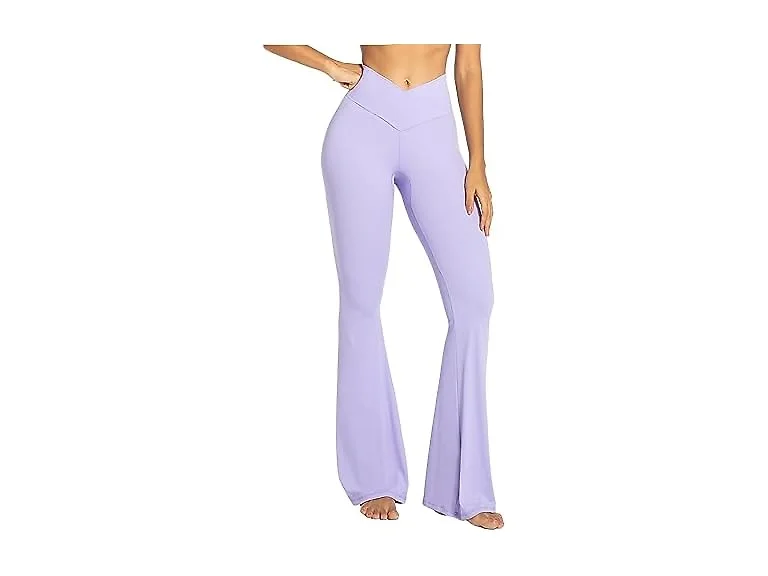 Sunzel Flare Leggings 30in L Lavender