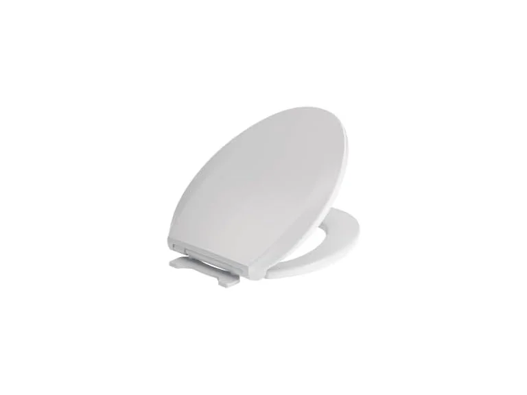 Centoco Elongated Toilet Seat, Slow-Close, Fast Fix Hinge, White