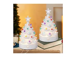 Brightever CDSDS-001BS-2 2-Pack Christmas Tree Night Li