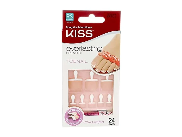 KISS Everlasting French Toenails Kit,