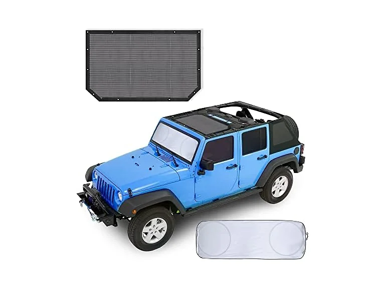 EcoNour Sun Shade for Jeep Wrangler JL 2