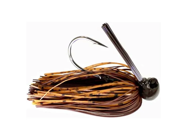 Dobyns Rods Brown Tube Jig, Gamakatsu 4/0, 3pk