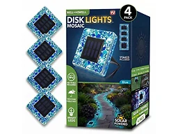 BELL + HOWELL NB-8699 Pack Of 4 4Pack Mosaic Disk Light B