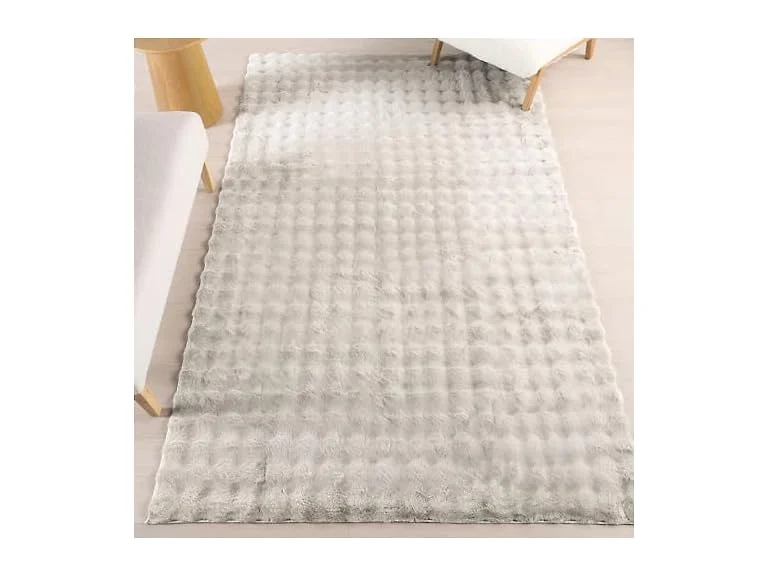 Nuloom Jeni 5x8 Faux Rabbit Grey