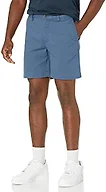 Amazon Essentials Men's Slim-Fit 7" Chino Short, Blue, 31
