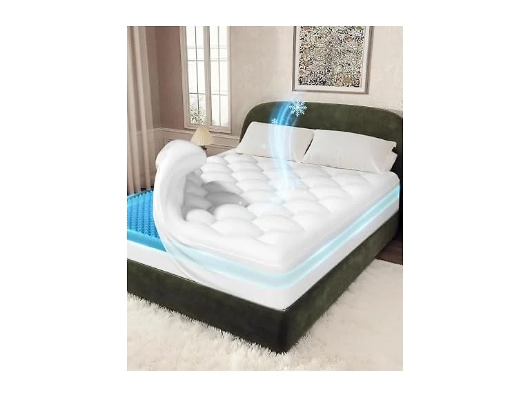 OhGeni Cooling 5" Dual Layer Topper