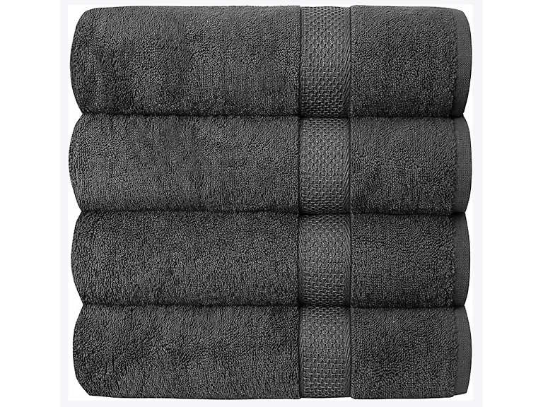 Pleasant Home 4 Pack Bath Towels Set