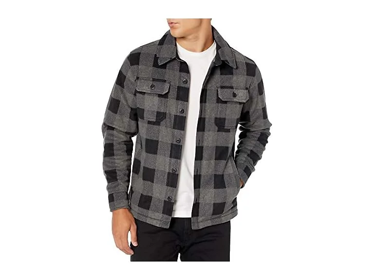 Amazon Men's Polar Fleece Shirt Jacket