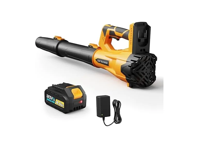 Cordless Leaf Blower 4.0Ah Battery 6Spd