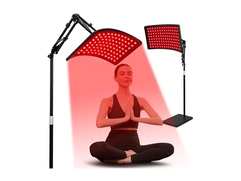 Viconor Red Light Therapy Lamp Black 3585A