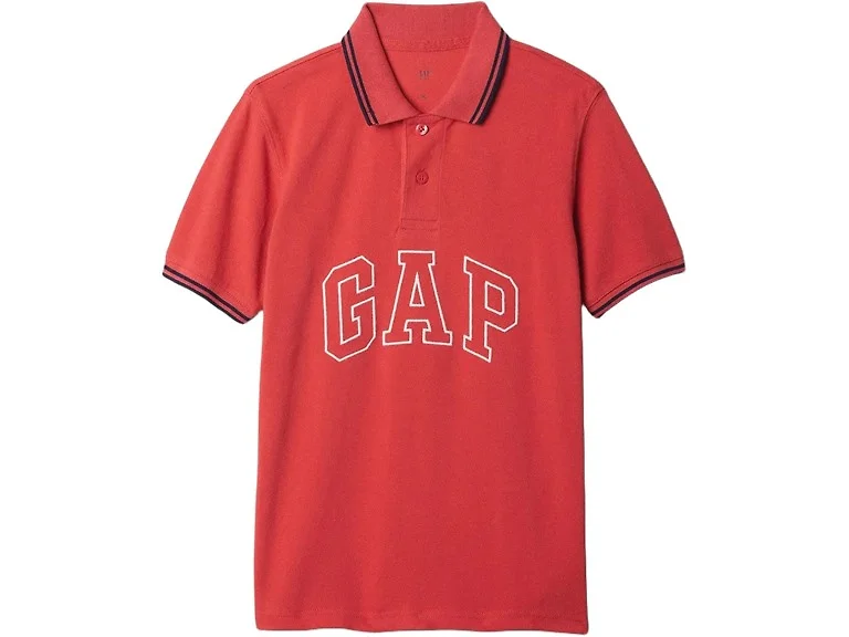 GAP Boys (L) Short Sleeve Logo Polo