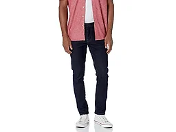 Amazon Essentials Men's Skinny-Fit Comfort Stretch Denim Jeans - Discontinued Colors, Dark Denim, 28W x 28L