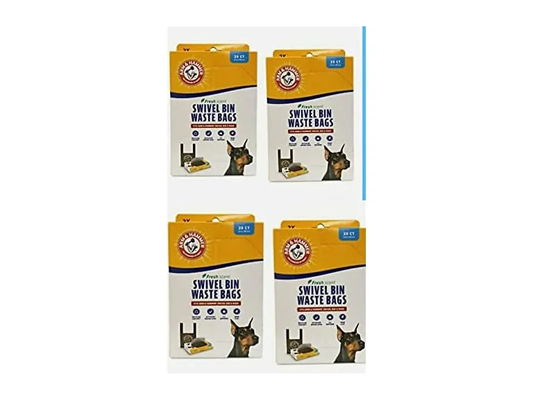 Arm & Hammer Swivel Bin Waste Bags 80ct