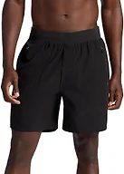 Gaiam Men's Nomad 7” Short, Standard Fit, Stretch Lightweight Material, Moisture-Wicking, Black, Large