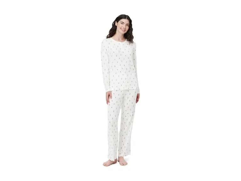 Amazon Essentials Sofia Grainge Women Henley Pajama Set