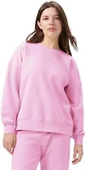 florence by mills Women's Cozy Crush Oversized Crewneck Sweatshirt, Hot PinkXX-Small