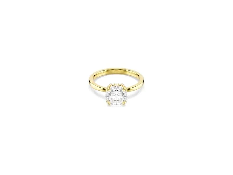 Swarovski Stilla Attract cocktail ring, Round cut,