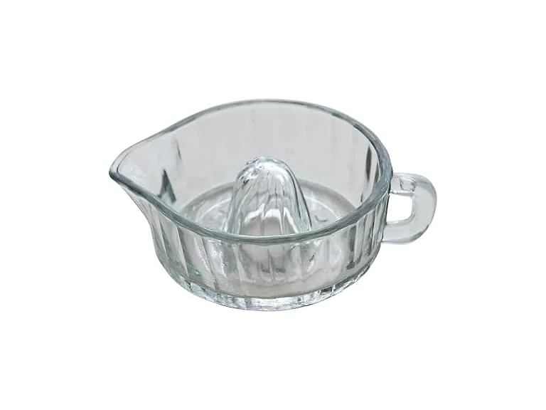 Creative Co-Op 10-Ounce Pressed Glass Juicer