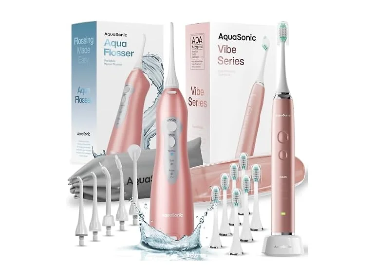 Vibe Series and Aqua Flosser Bundle -Choose Color