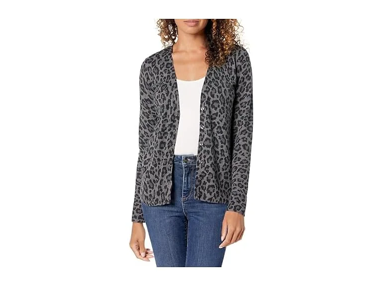 Amazon Essentials Women Lightweight Vee Cardigan
