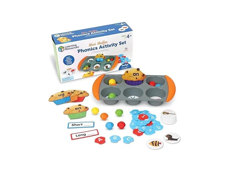 Learning Resources Mini Muffin Phonics Activity Set