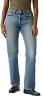 Levi's Women's 501 Curve Jeans, (New) Weather Now (Stretch), 29 Short